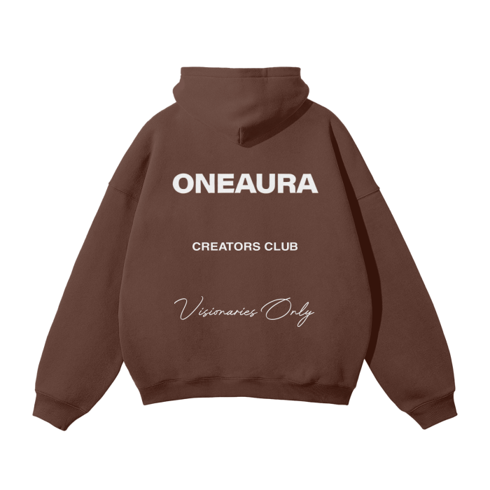 ONEAURA Oversized 	Unisex Hoodie